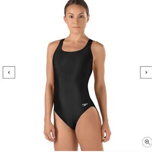 NWT Speedo Solid Super Proback One Piece Competitive Swimsuit